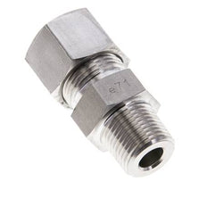 3/8'' NPT Außengewinde x 12S Gerader Schneidring aus Edelstahl 630 Bar DIN 2353
