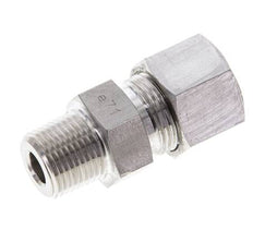 3/8'' NPT Außengewinde x 12S Gerader Schneidring aus Edelstahl 630 Bar DIN 2353