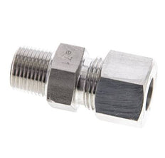 3/8'' NPT Außengewinde x 12S Gerader Schneidring aus Edelstahl 630 Bar DIN 2353