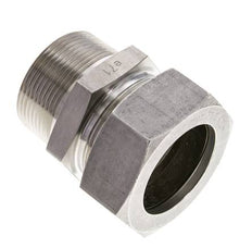 1 1/2'' NPT-Außengewinde x 42L Edelstahl-Schneidring gerade 160 bar DIN 2353