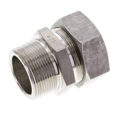 1 1/2'' NPT-Außengewinde x 42L Edelstahl-Schneidring gerade 160 bar DIN 2353