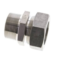 1 1/2'' NPT-Außengewinde x 42L Edelstahl-Schneidring gerade 160 bar DIN 2353