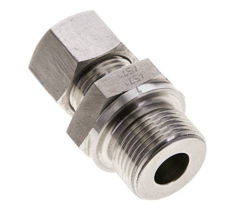 M22x1,5 Außengewinde x 12L Edelstahl gerade Schneidring 315 Bar DIN 2353