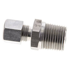 1/2'' NPT Außengewinde x 8L Edelstahl Verschraubung 315 Bar DIN 2353