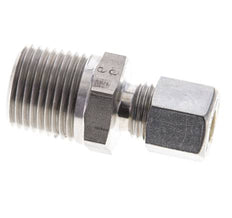 1/2'' NPT Außengewinde x 8L Edelstahl Verschraubung 315 Bar DIN 2353