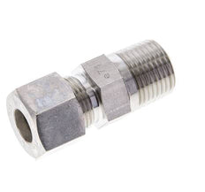 1/2'' NPT-Außengewinde x 12S Edelstahl-Druckverschraubung 630 bar DIN 2353
