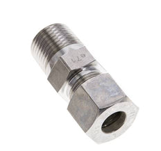 1/2'' NPT-Außengewinde x 12S Edelstahl-Druckverschraubung 630 bar DIN 2353