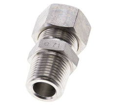 1/2'' NPT-Außengewinde x 15L Edelstahl-Kompressionsverschraubung 315 Bar DIN 2353