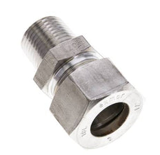 1/2'' NPT-Außengewinde x 18L Edelstahl-Kompressionsverschraubung 315 Bar DIN 2353