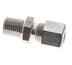 1/4'' NPT Außengewinde x 8L Edelstahl Verschraubung 315 Bar DIN 2353