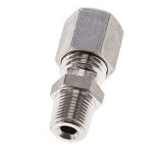 1/8'' NPT-Außengewinde x 6L Edelstahl-Kompressionsverschraubung 315 Bar DIN 2353