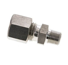1/8'' NPT-Außengewinde x 8L Edelstahl-Kompressionsverschraubung 315 Bar DIN 2353