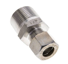 3/4'' NPT-Außengewinde x 12L Edelstahl-Kompressionsverschraubung 315 Bar DIN 2353