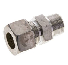 3/4'' NPT-Außengewinde x 20S Edelstahl-Kompressionsverschraubung gerade 400 bar DIN 2353