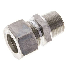 3/4'' NPT-Außengewinde x 22L Edelstahl-Kompressionsverschraubung gerade 160 bar DIN 2353