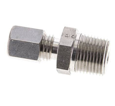 3/8'' NPT Außengewinde x 6L Edelstahl Verschraubung 315 Bar DIN 2353