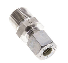 3/8'' NPT Außengewinde x 8L Edelstahl Verschraubung 315 Bar DIN 2353