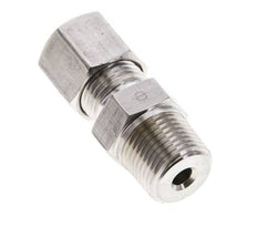 3/8'' NPT-Außengewinde x 8S Edelstahl-Kompressionsverschraubung 630 bar DIN 2353