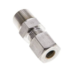 3/8'' NPT-Außengewinde x 8S Edelstahl-Kompressionsverschraubung 630 bar DIN 2353
