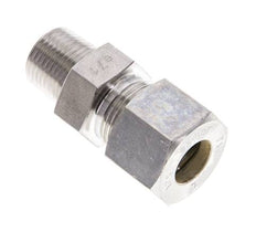 3/8'' NPT-Außengewinde x 12S Edelstahl-Kompressionsverschraubung 630 bar DIN 2353