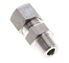 3/8'' NPT-Außengewinde x 12S Edelstahl-Kompressionsverschraubung 630 bar DIN 2353