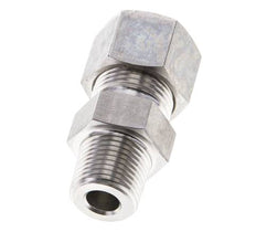 3/8'' NPT-Außengewinde x 12S Edelstahl-Kompressionsverschraubung 630 bar DIN 2353