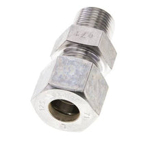 3/8'' NPT-Außengewinde x 12S Edelstahl-Kompressionsverschraubung 630 bar DIN 2353