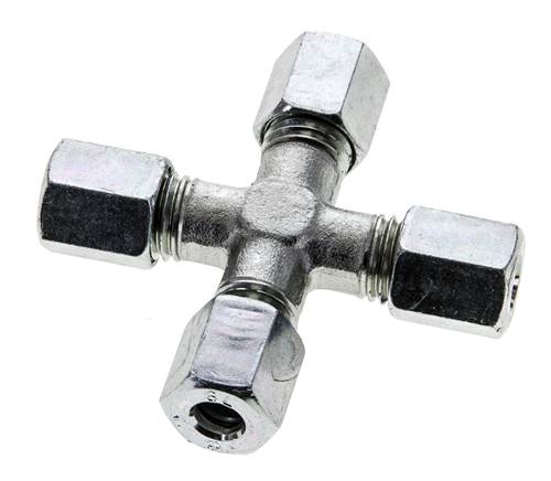 6L Verzinkter Stahl Querschneidring 315 Bar DIN 2353