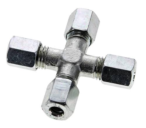 6L Verzinkter Stahl Querschneidring 315 Bar DIN 2353