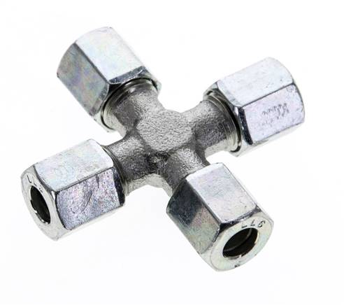 6LL Verzinkter Stahl-Querschneidering 100 bar DIN 2353