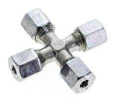 6S Verzinkter Stahl Querschneidring 630 Bar DIN 2353