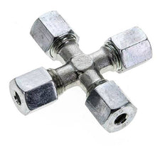 6S Verzinkter Stahl Querschneidring 630 Bar DIN 2353