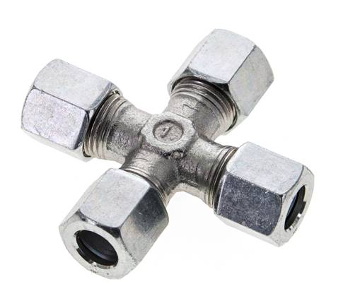 8LL Verzinkter Stahl-Querschneidering 100 bar DIN 2353