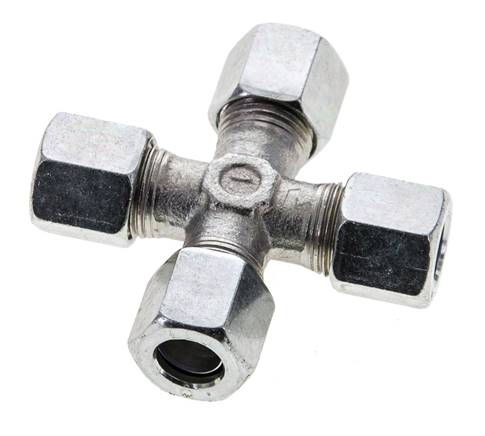 8LL Verzinkter Stahl-Querschneidering 100 bar DIN 2353