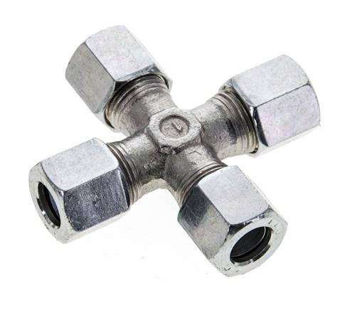 8LL Verzinkter Stahl-Querschneidering 100 bar DIN 2353