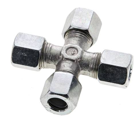 8LL Verzinkter Stahl-Querschneidering 100 bar DIN 2353