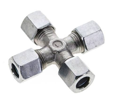 8LL Verzinkter Stahl-Querschneidering 100 bar DIN 2353