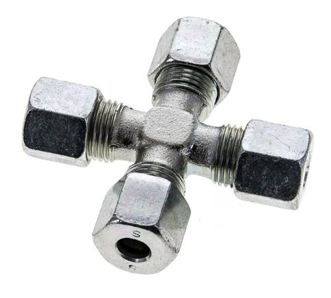 8S Verzinkter Stahl Querschneidring 630 Bar DIN 2353