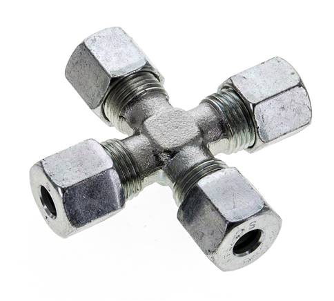 8S Verzinkter Stahl Querschneidring 630 Bar DIN 2353