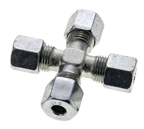 8S Verzinkter Stahl Querschneidring 630 Bar DIN 2353