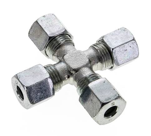 8S Verzinkter Stahl Querschneidring 630 Bar DIN 2353