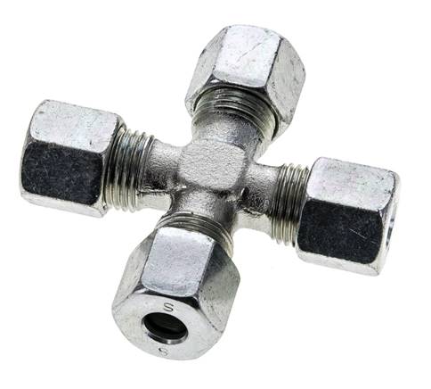 8S Verzinkter Stahl Querschneidring 630 Bar DIN 2353