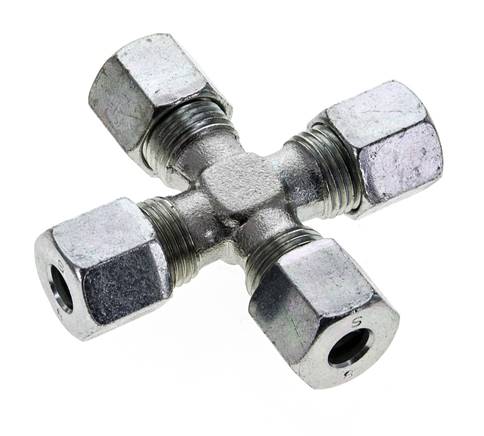 8S Verzinkter Stahl Querschneidring 630 Bar DIN 2353