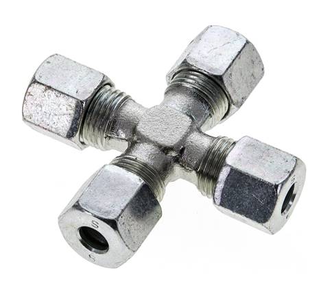 8S Verzinkter Stahl Querschneidring 630 Bar DIN 2353