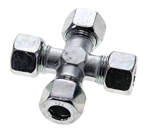 12L Verzinkter Stahl Querschneidring 315 Bar DIN 2353