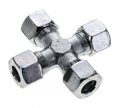 12L Verzinkter Stahl Querschneidring 315 Bar DIN 2353