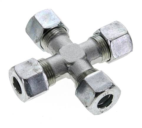 12S Verzinkter Stahl Querschneidring 630 Bar DIN 2353