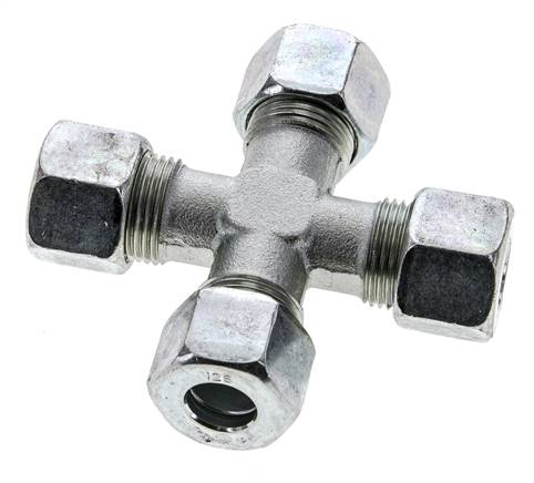 12S Verzinkter Stahl Querschneidring 630 Bar DIN 2353