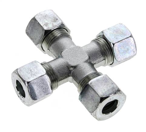 12S Verzinkter Stahl Querschneidring 630 Bar DIN 2353