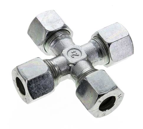 14S Verzinkter Stahl Querschneidring 630 Bar DIN 2353